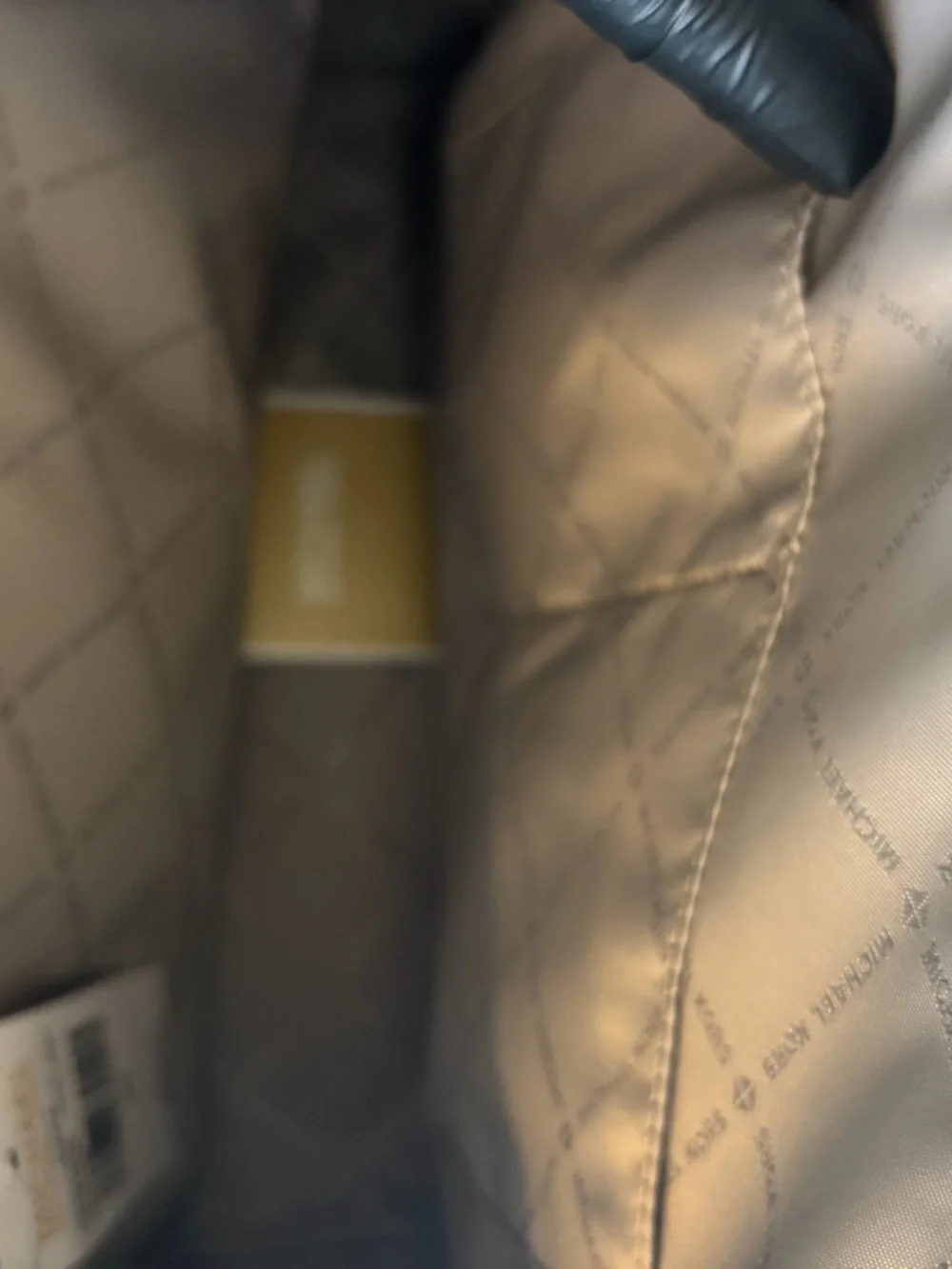 ⭐️Michael Kors Grey Saffiano‎ Leather Tote Bag
